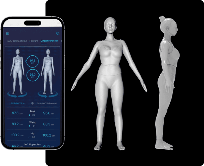 graphic design with 3d avatar